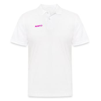 so ein Quatsch - Männer Poloshirt - Weiß - Vorne - Kai (181cm)