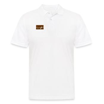 the night always goes on - Men's Polo Shirt - white - Front - Kai (181cm)