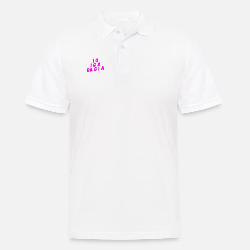 Gespräch auf bayrisch - Männer Poloshirt - Weiß