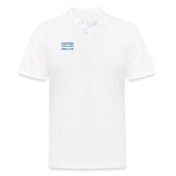 Zungenbrecher sind cool - Männer Poloshirt - Weiß - Vorne - Kai (181cm)