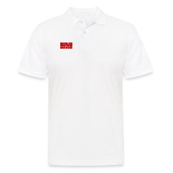 That surprises me - Men's Polo Shirt - white - Front - Kai (181cm)
