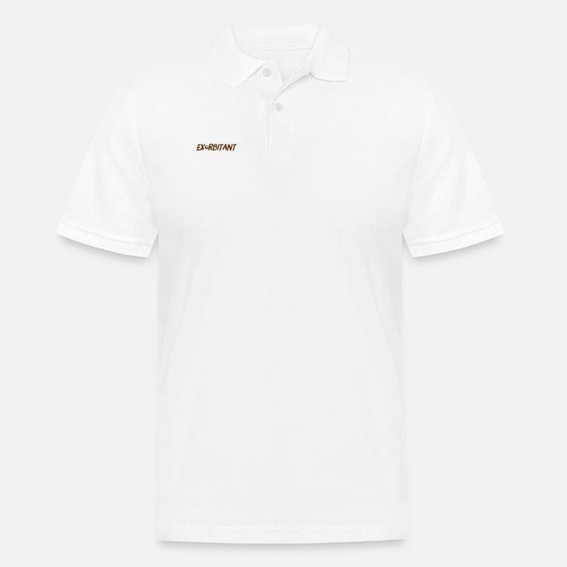 ich bin genial - Männer Poloshirt - Weiß
