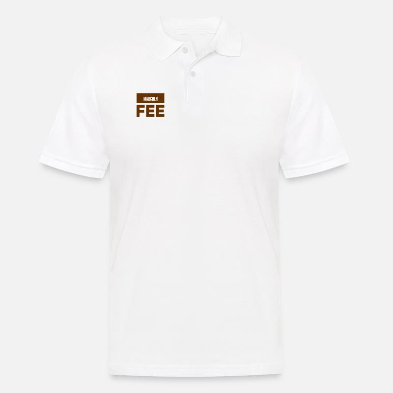 ich liebe Märchen - Männer Poloshirt - Weiß