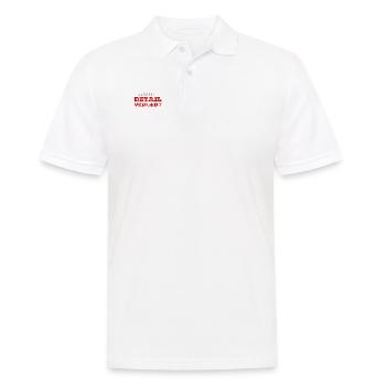 Details sind toll - Männer Poloshirt - Weiß - Vorne - Kai (181cm)