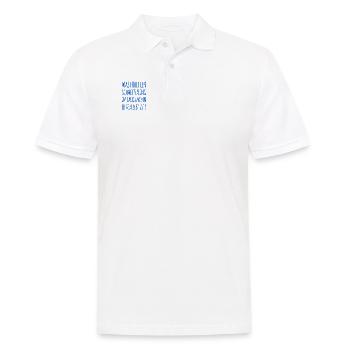 so fühlen Schmetterlinge - Männer Poloshirt - Weiß - Vorne - Kai (181cm)