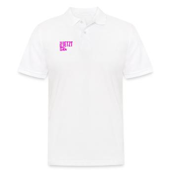 C’est de plus en plus difficile - Polo Homme - blanc - Devant - Kai (181cm)