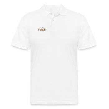 pessimism is quite high - Men's Polo Shirt - white - Front - Kai (181cm)