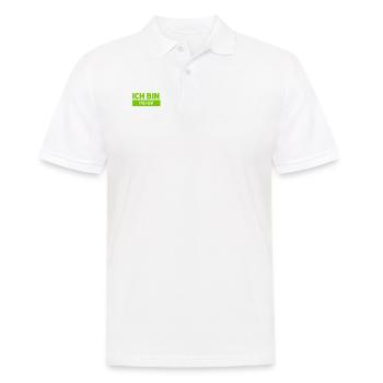 Investir, c’est bien - Polo Homme - blanc - Devant - Kai (181cm)