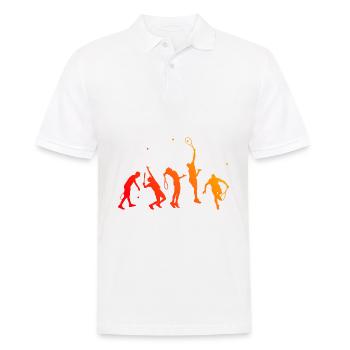 Tennis Femmes Joueurs de tennis Tennis Hommes - Polo Homme - blanc - Devant - Kai (181cm)