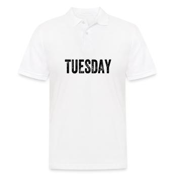Mardi en semaine - Polo Homme - blanc - Devant - Kai (181cm)