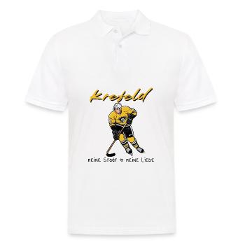Krefeld - Ma ville mon amour Hockey sur glace - Polo Homme - blanc - Devant - Kai (181cm)
