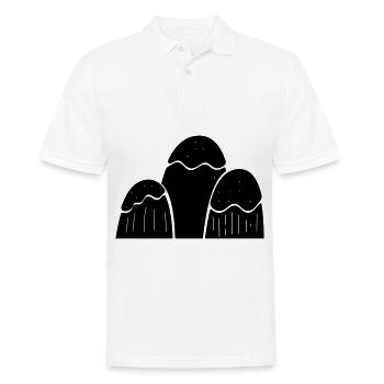Montagne Montagne Montagne 20 Aire de dessin 21 - Polo Homme - blanc - Devant - Kai (181cm)