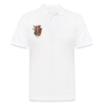 Sweet Lady - Männer Poloshirt - Weiß - Vorne - Kai (181cm)