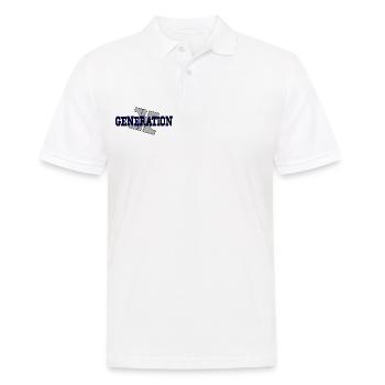 GÉNÉRATION X Idée cadeau - Polo Homme - blanc - Devant - Kai (181cm)