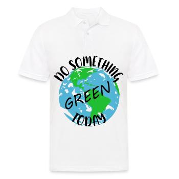 Nature Conservation Climate Conservationists Sea - Men's Polo Shirt - white - Front - Kai (181cm)