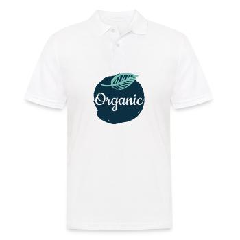 Vegan vegetarian animal welfare gift idea - Men's Polo Shirt - white - Front - Kai (181cm)