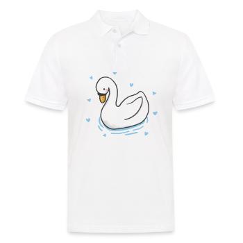 Cygne - Polo Homme - blanc - Devant - Kai (181cm)