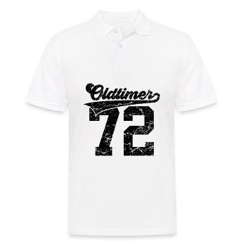 54E ANNIVERSAIRE 1972 MILLÉSIME 72 - Polo Homme - blanc - Devant - Kai (181cm)