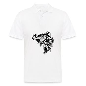 poisson - Polo Homme - blanc - Devant - Kai (181cm)