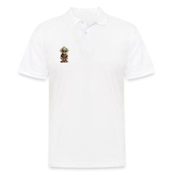 DJ Skull - Männer Poloshirt - Weiß - Vorne - Kai (181cm)