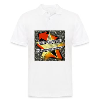 Original Gangster - Image - 2023 - Men's Polo Shirt - white - Front - Kai (181cm)