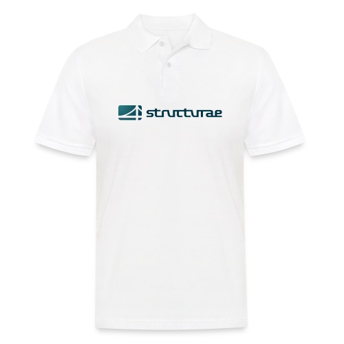 Structurae Logo (Green) - Männer Poloshirt