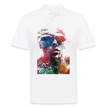 Sport de natation #swimmer #sport - Polo Homme - blanc - Devant - Kai (181cm)