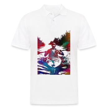 Art sportif du kayak#kayak - Polo Homme - blanc - Devant - Kai (181cm)