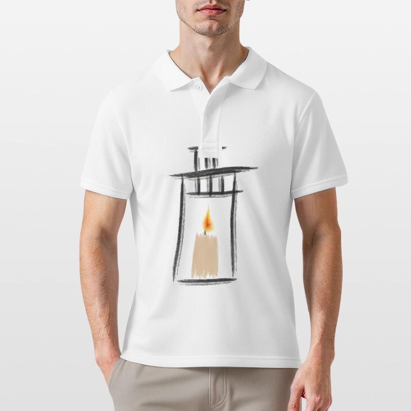 Lantern Men's Polo Shirt