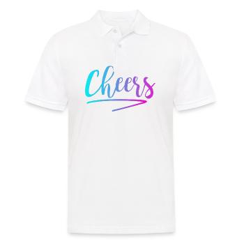 Cheers - Polo Homme - blanc - Devant - Kai (181cm)