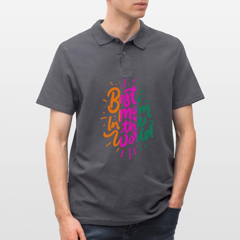 Mama Mutter Mama Mutter Mutter Mutter Mutter Mutter Männer Poloshirt