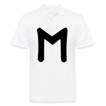 Celtic symbols - rune EHWASZ 1 - Men's Polo Shirt - white - Front - Kai (181cm)