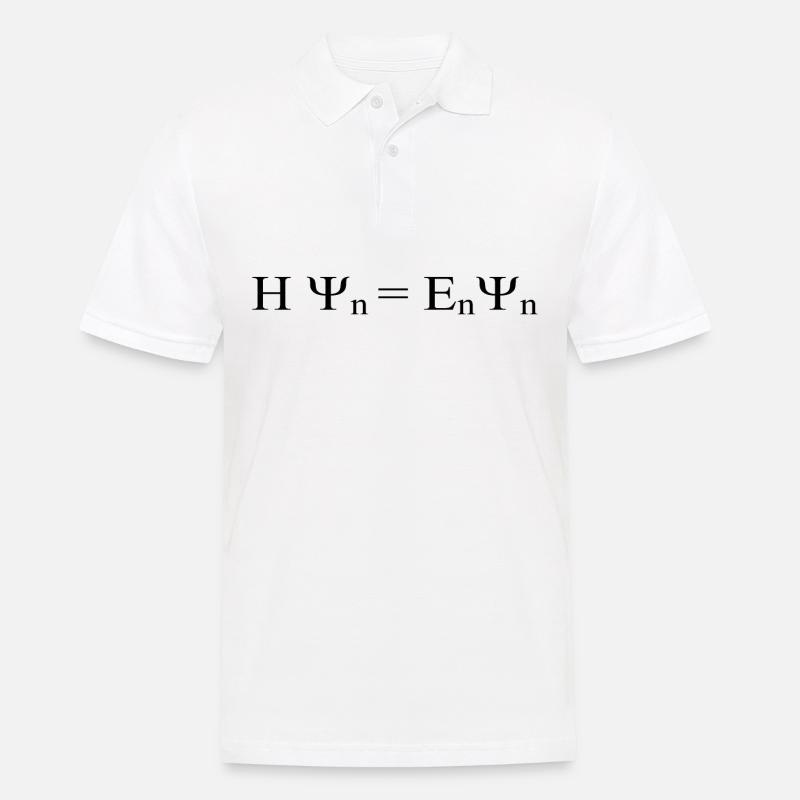 Mathematik Formel Gleichung - Männer Poloshirt - Weiß