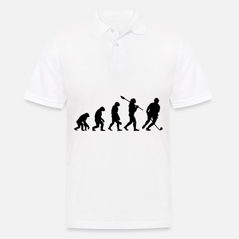 Feldhockey Evolution - Männer Poloshirt - Weiß