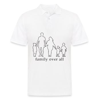La famille avant tout - Polo Homme - blanc - Devant - Kai (181cm)