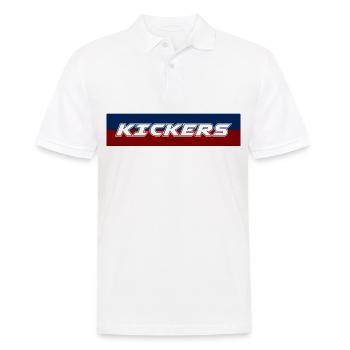 Kicker - Männer Poloshirt - Weiß - Vorne - Kai (181cm)