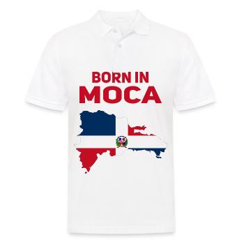 République dominicaine - Polo Homme - blanc - Devant - Kai (181cm)