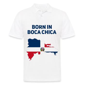 République dominicaine - Polo Homme - blanc - Devant - Kai (181cm)
