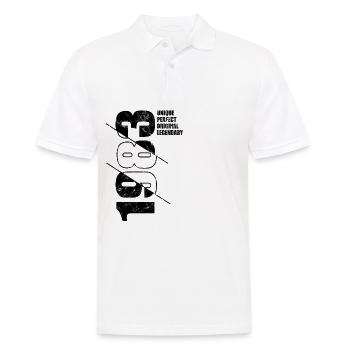 Legendär Original - Jahrgang 1983 Geburtstag - Männer Poloshirt - Weiß - Vorne - Kai (181cm)