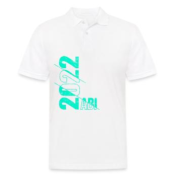 Abitur 2022 Geschenk Junge Mädchen Abi 2022 - Männer Poloshirt - Weiß - Vorne - Kai (181cm)