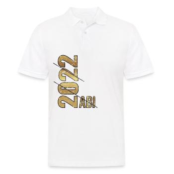 Abitur 2022 Geschenk Junge Mädchen Abi 2022 - Männer Poloshirt - Weiß - Vorne - Kai (181cm)