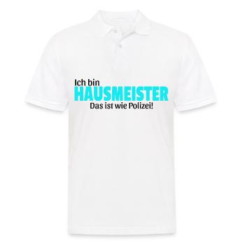 Caretaker gift idea funny saying caretaker - Men's Polo Shirt - white - Front - Kai (181cm)