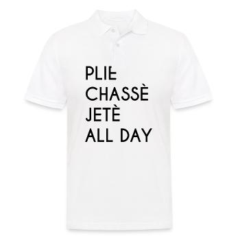 Ballet Ballerine Danse Danse Danse Cadeau - Polo Homme - blanc - Devant - Kai (181cm)