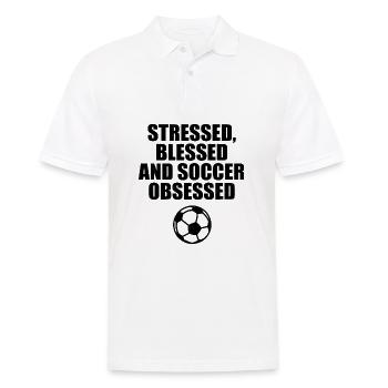 Discours de football football football - Polo Homme - blanc - Devant - Kai (181cm)