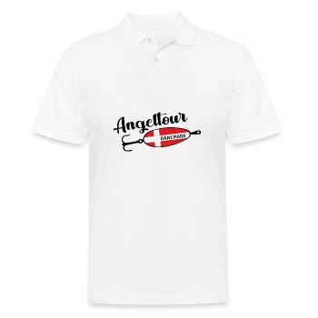 Angeltour dänemark Geschenk Angelausflug Angeltag - Männer Poloshirt - Weiß - Vorne - Kai (181cm)