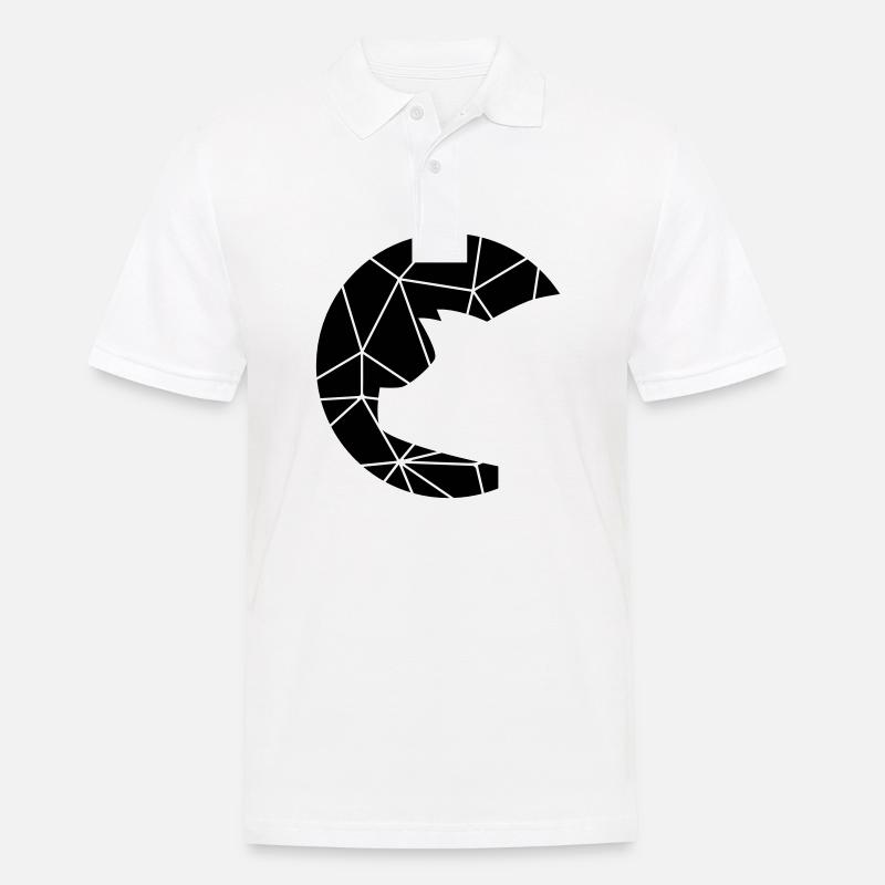 Grille de Schweini - Polo Homme - blanc