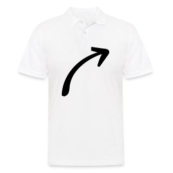 arrow - Fléche - Polo Homme - blanc - Devant - Kai (181cm)