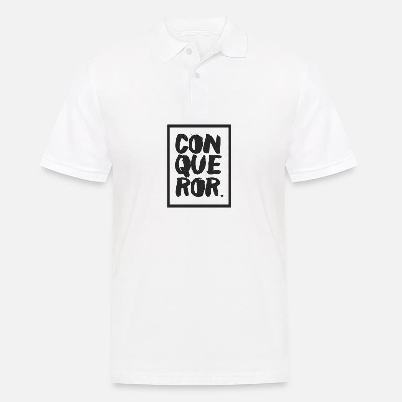 Conqueror - Conqueror - Men's Polo Shirt - white