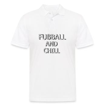 FOOTBALL ET CHILL - Polo Homme - blanc - Devant - Kai (181cm)