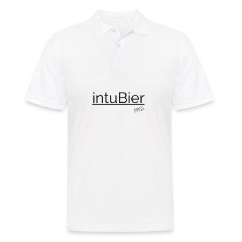 Intubier - Männer Poloshirt - Weiß - Vorne - Kai (181cm)
